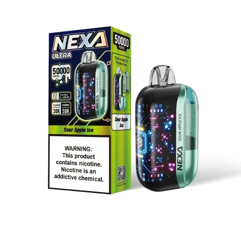 sour apple ice nexa ultra 50k kit