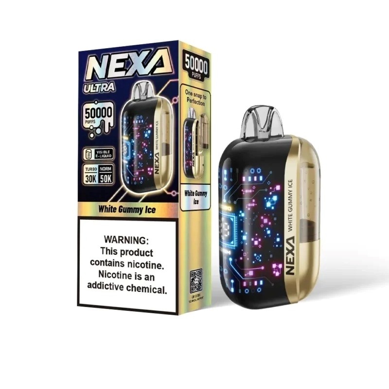 white gummy ice nexa ultra 50k kit
