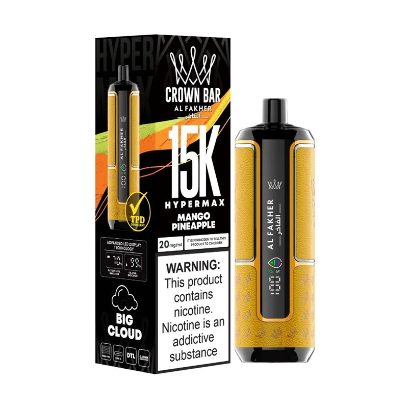 mango pineapple AL Fakher Crown Bar 15000