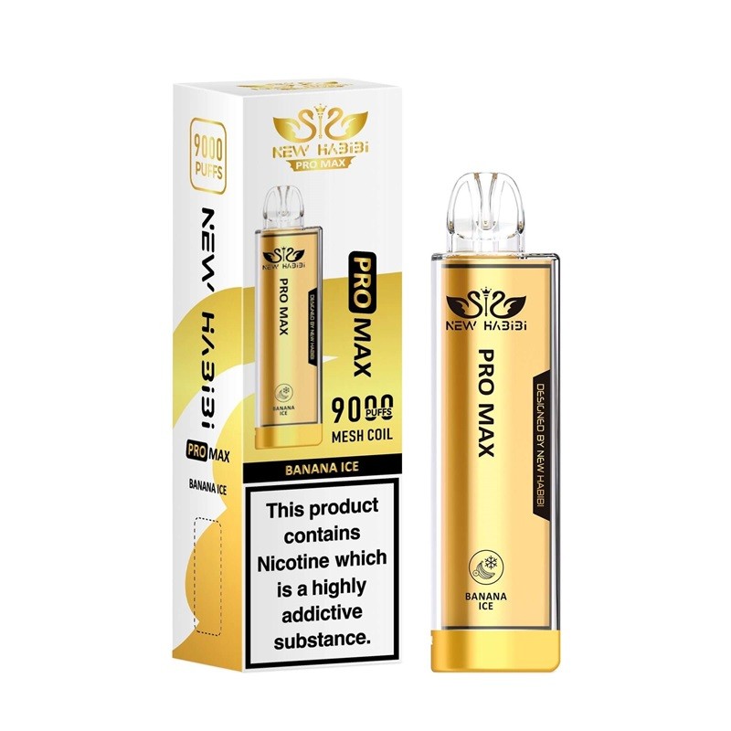 banana ice new habibi pro max 9000 disposable vape
