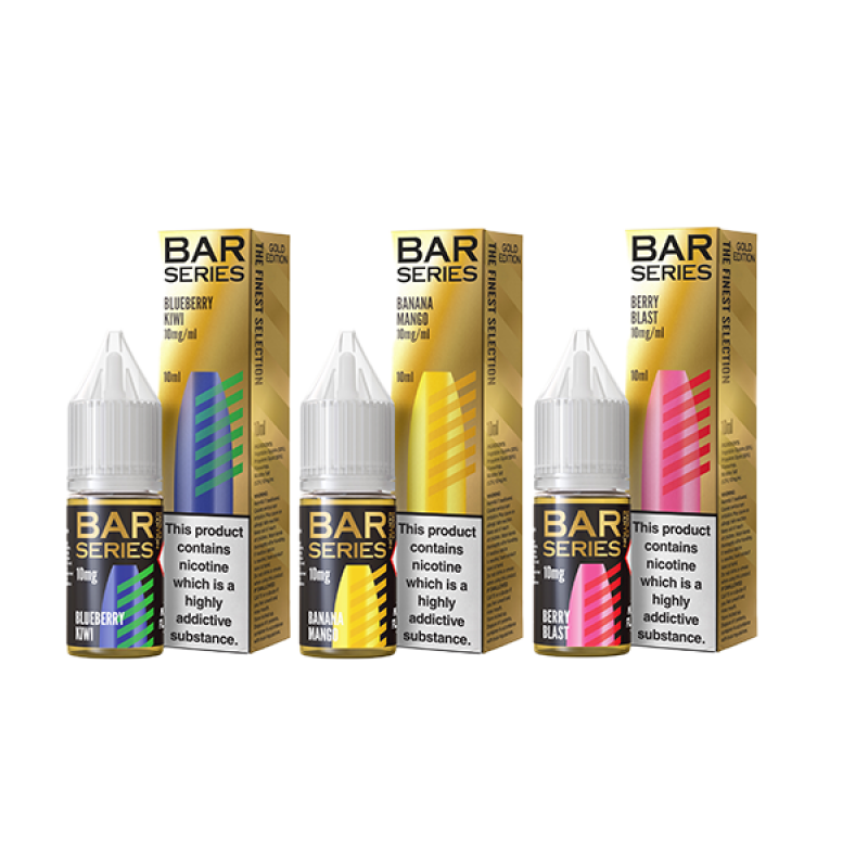 Bar Series Gold Edition Nicotine Salt E-liquid