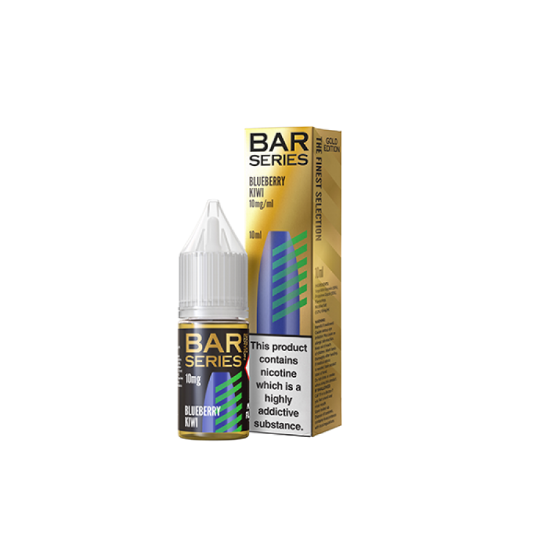 Blueberry Kiwi Bar Series Gold Edition Nicotine Salt E-liquid