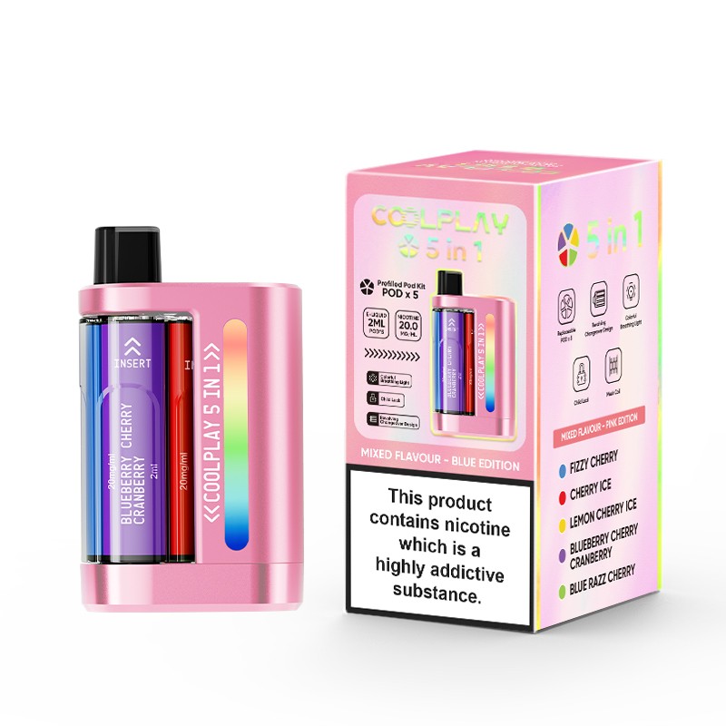Pink edition COOLPLAY 5 in 1 Disposable Vape