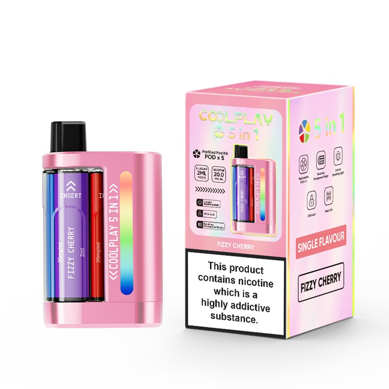 Fizzy Cherry COOLPLAY 5 in 1 Disposable Vape