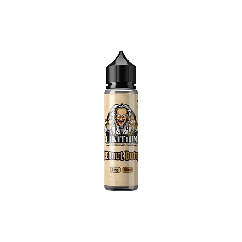 Peanut Dump Likitium Shortfill E-liquid 50ml