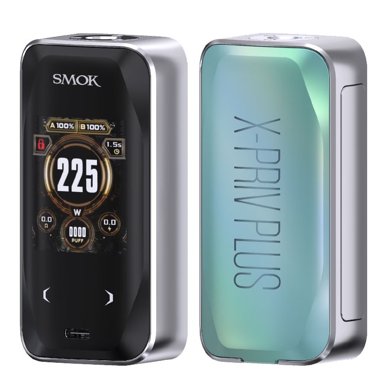 mineral green smok x-priv plus box mod