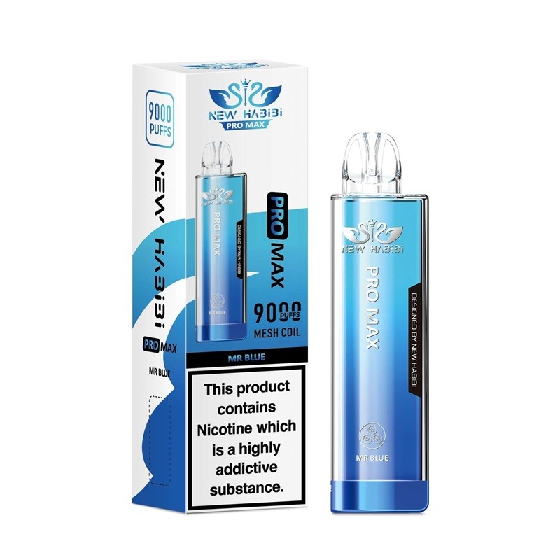 mr blue new habibi pro max 9000 disposable vape