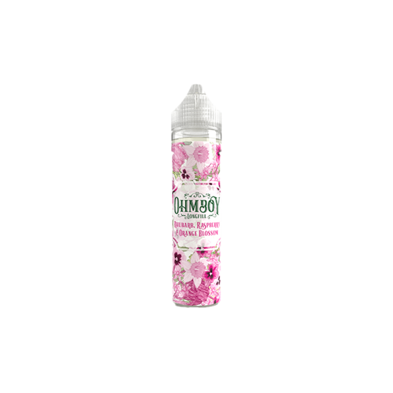 Rhubarb Raspberry Orange Blossom Ohm Boy Longfills E-liquid