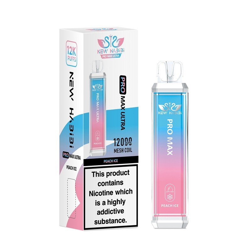 peach ice habibi pro max ultra 12000 disposable vape