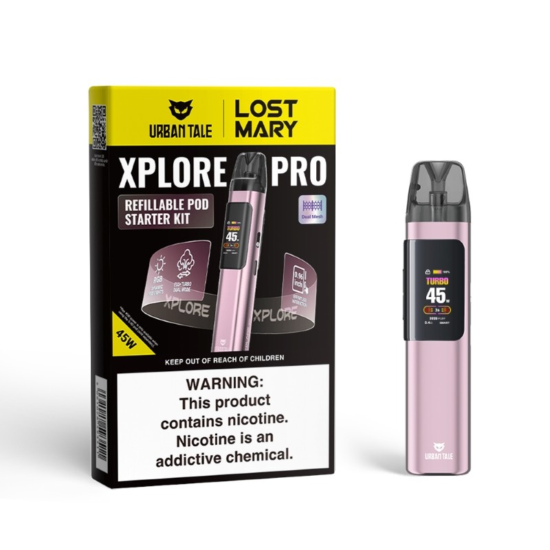 pink urban tale x lost mary xplore pro pod kit