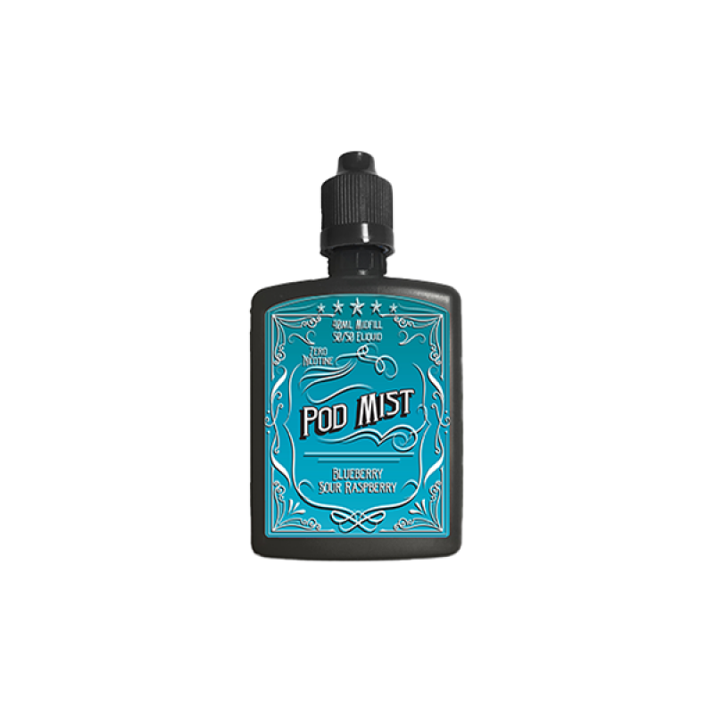 Blueberry Sour Raspberry Pod Mist Midfill Shortfill E-liquid