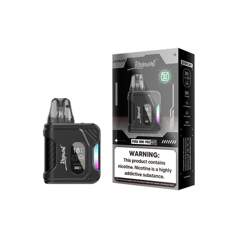 gunmental black Reymont Pura Mini Pro Pod Kit