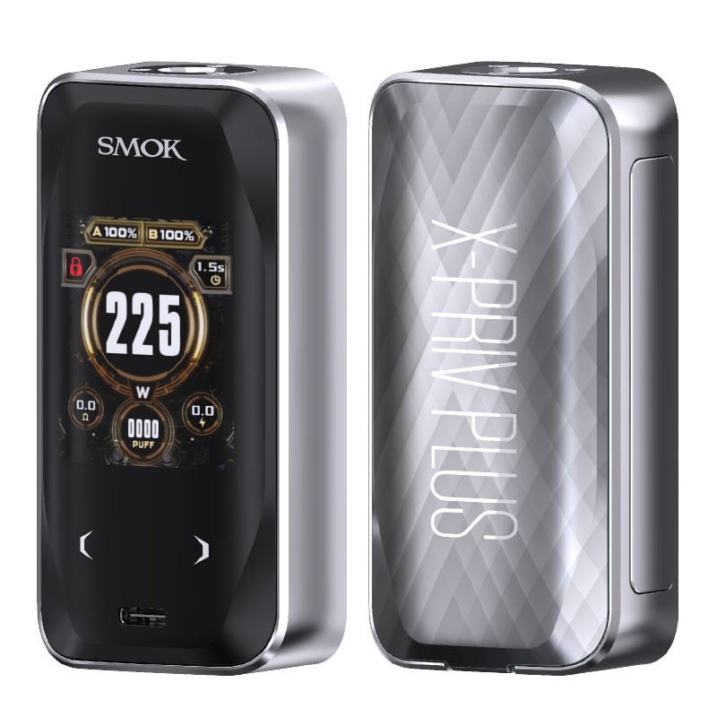 silver lines smok x-priv plus box mod