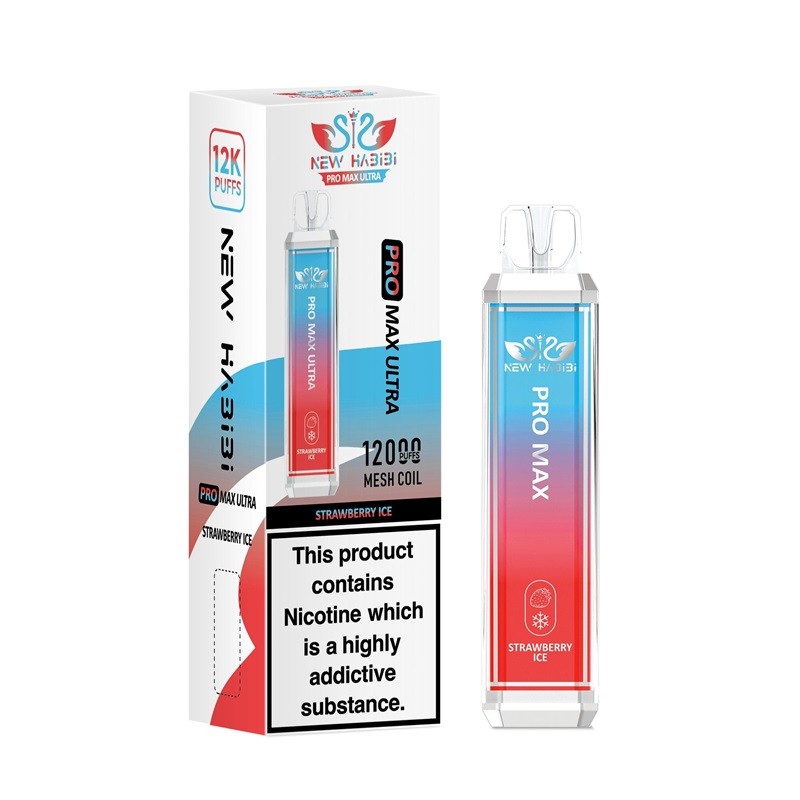 strawberry ice habibi pro max ultra 12000 disposable vape