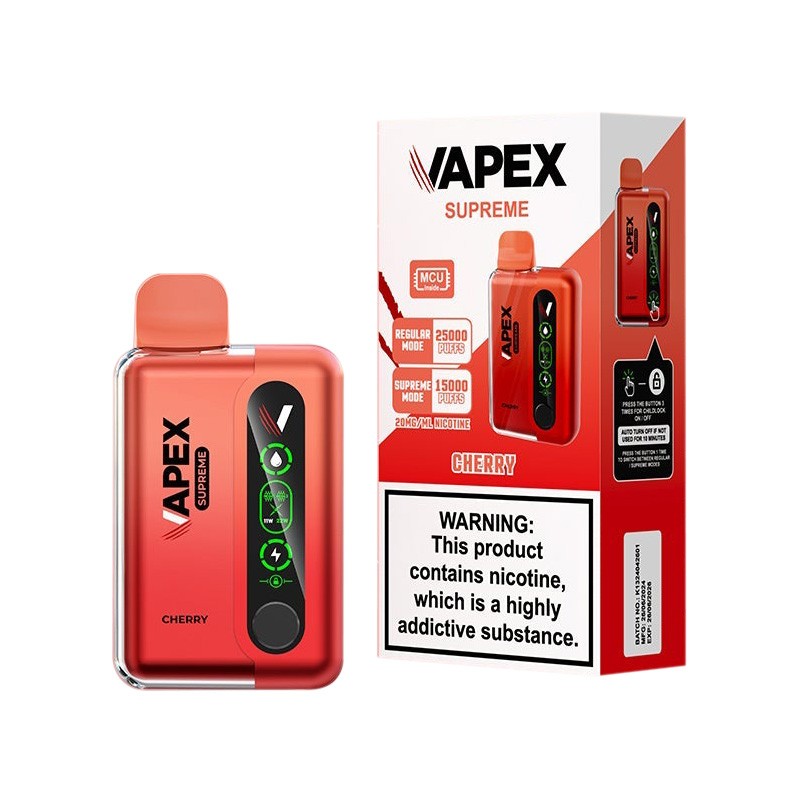 Cherry Vapex Supreme 25000 Disposable Vape