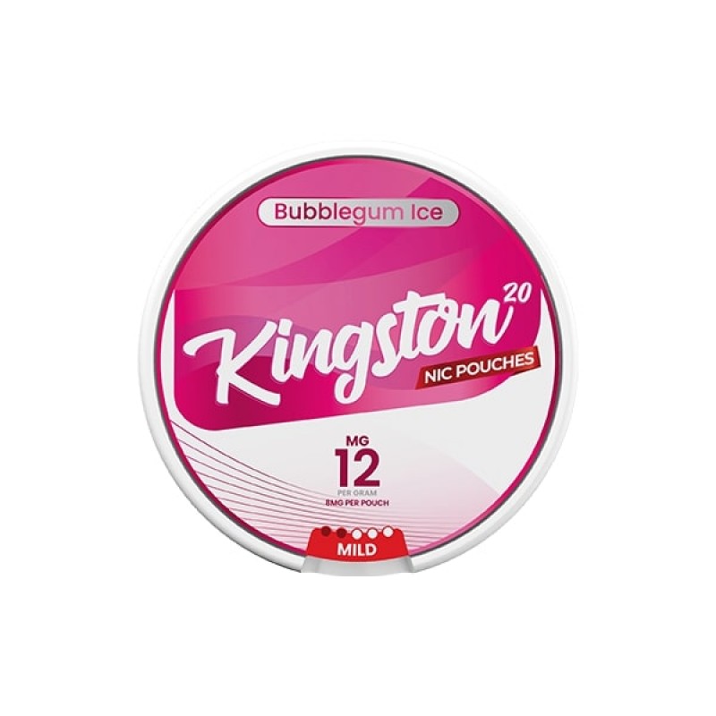 12mg bubblegum ice kingston nicotine pouches