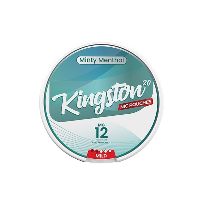 12mg minty menthol kingston nicotine pouches