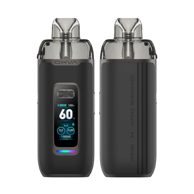 black leather oxva vprime pod kit