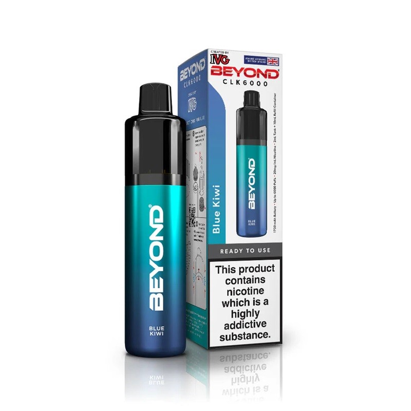 blue kiwi ivg beyond clk6000 disposable vape