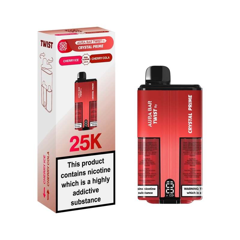 cherry ice - cherry cola crystal prime twist 25000