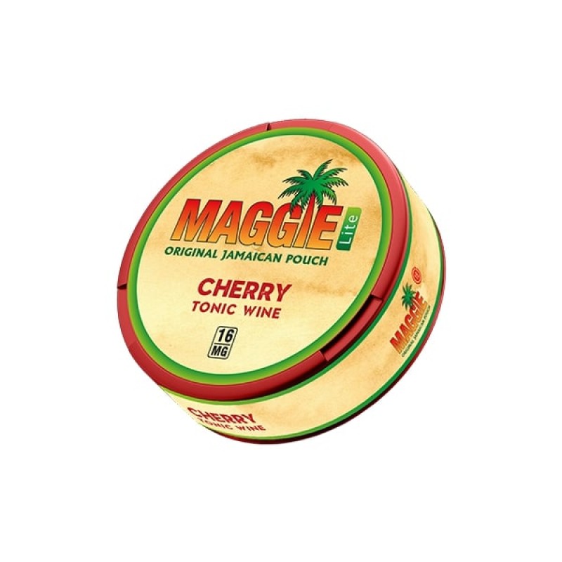 cherry tonic wine maggie lite nicotine pouches