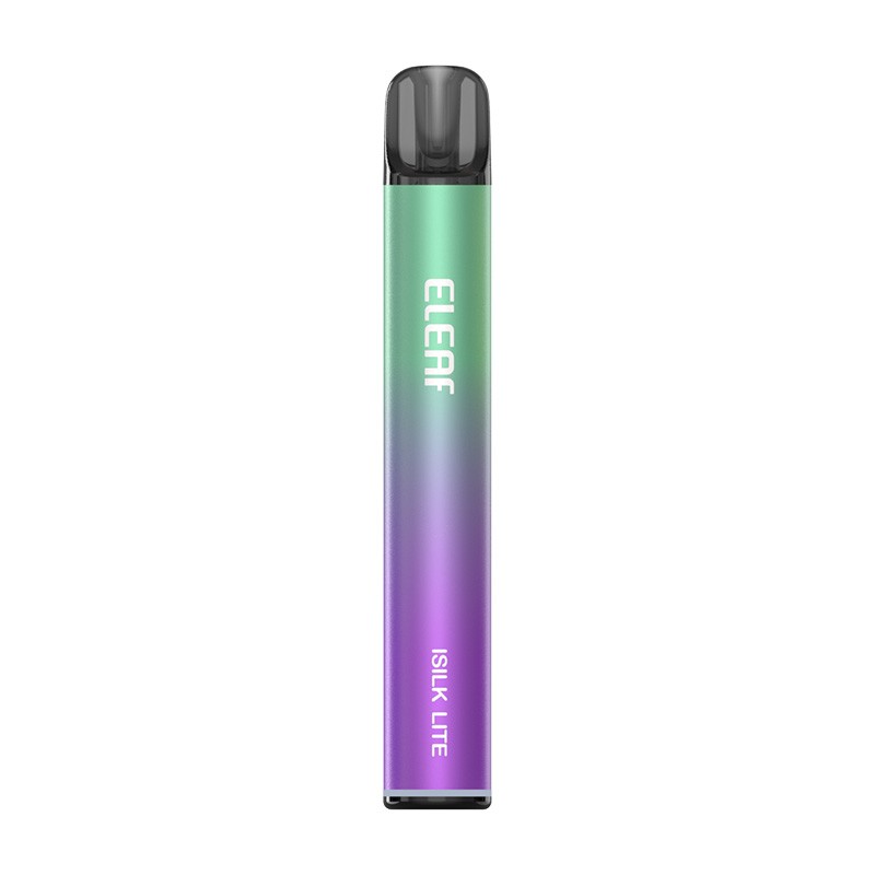 green-purple gradient eleaf isilk lite pod kit