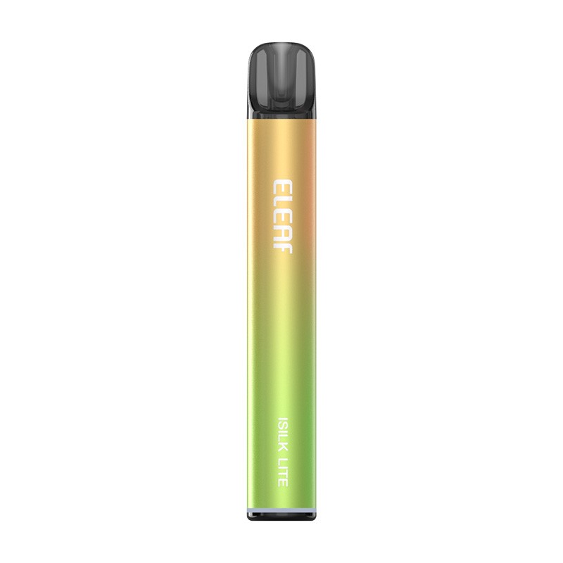 yellow-green gradient eleaf isilk lite pod kit