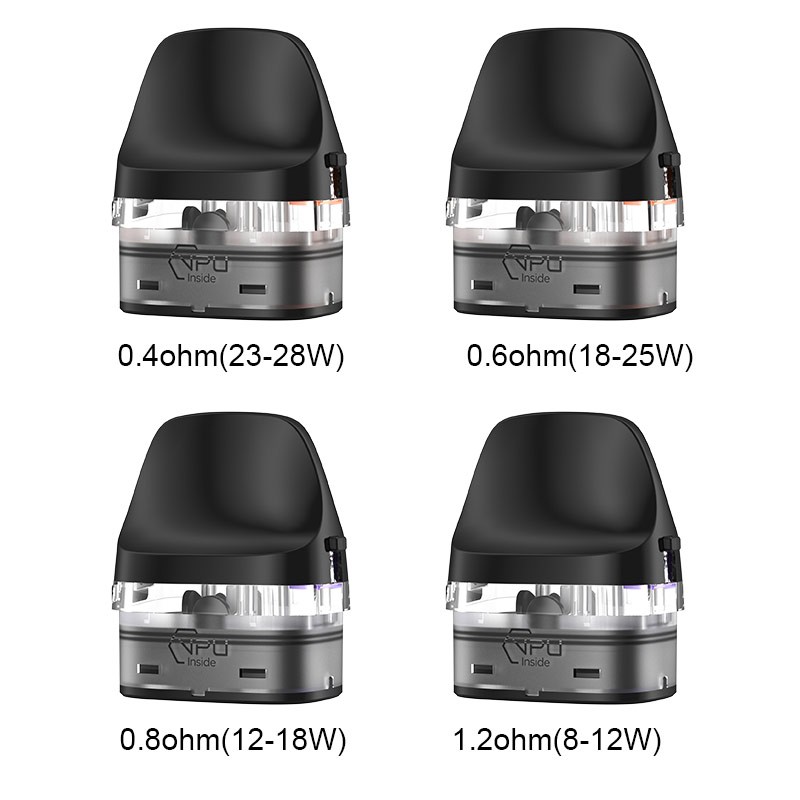 geekvape j replacement pod cartridge coil resistances available