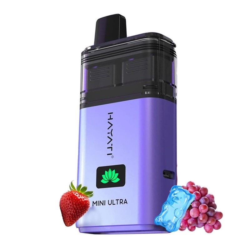 grape gb / strawberry gb hayati mini ultra 1500 disposable vape