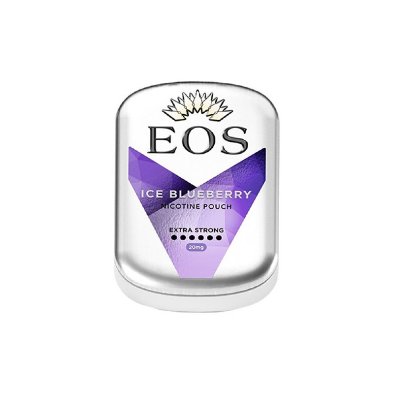 ice blueberry eos extra strong nicotine pouches