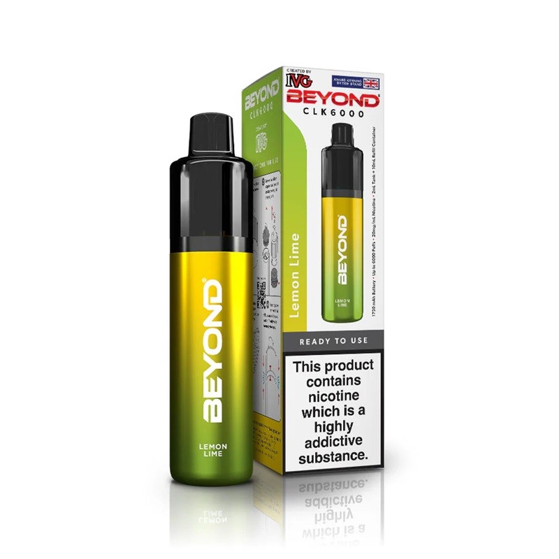 lemon lime ivg beyond clk6000 disposable vape