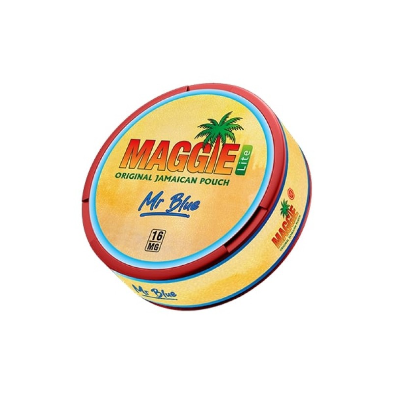 mr blue maggie lite nicotine pouches