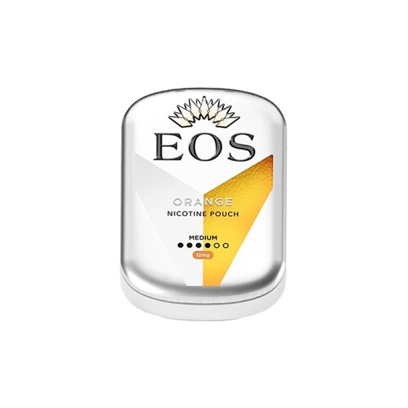 orange eos medium nicotine pouches