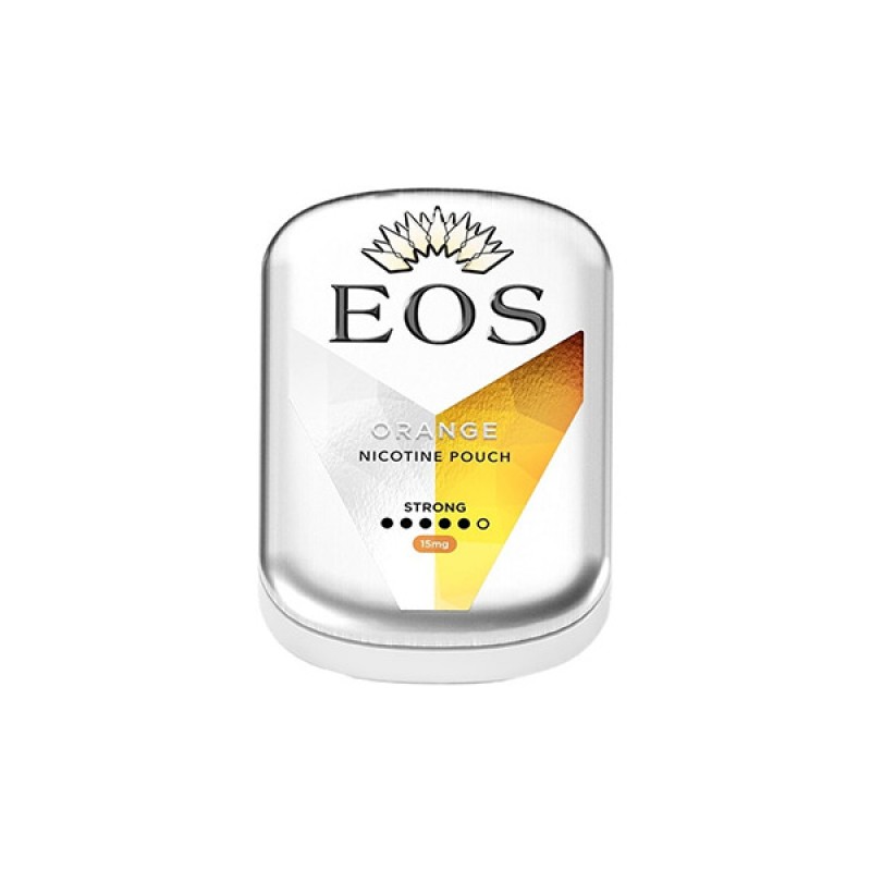 orange eos strong nicotine pouches