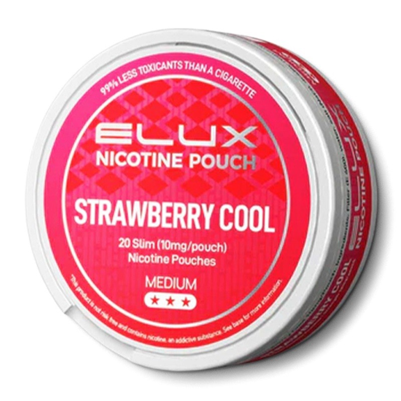 strawberry cool elux nicotine pouches