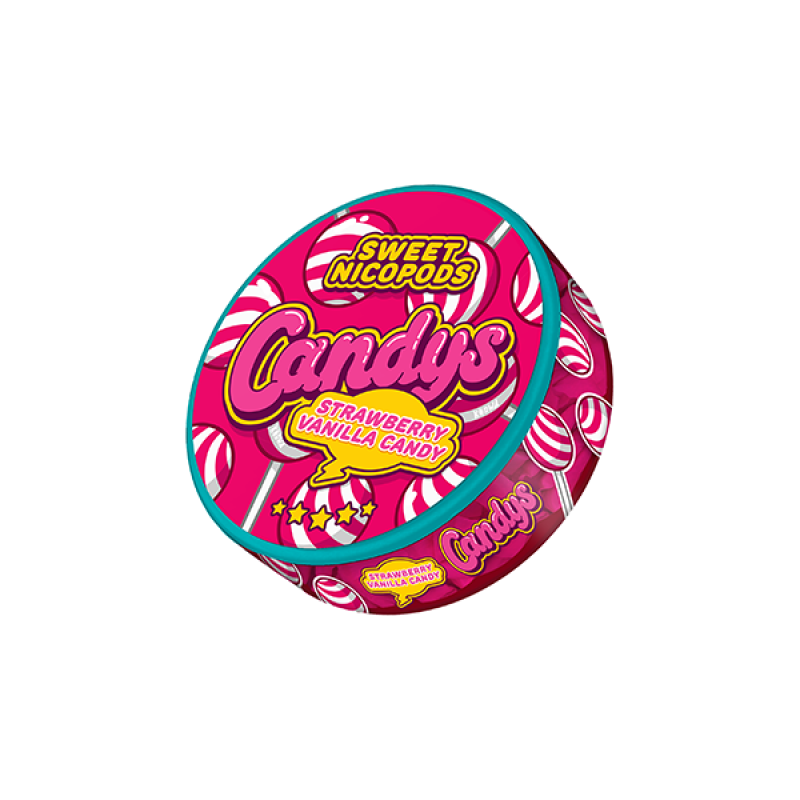 strawberry vanilla candy candys slim nicotine pouches