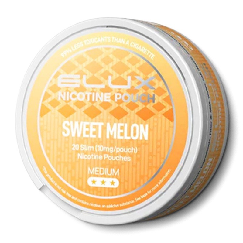 sweet melon elux nicotine pouches