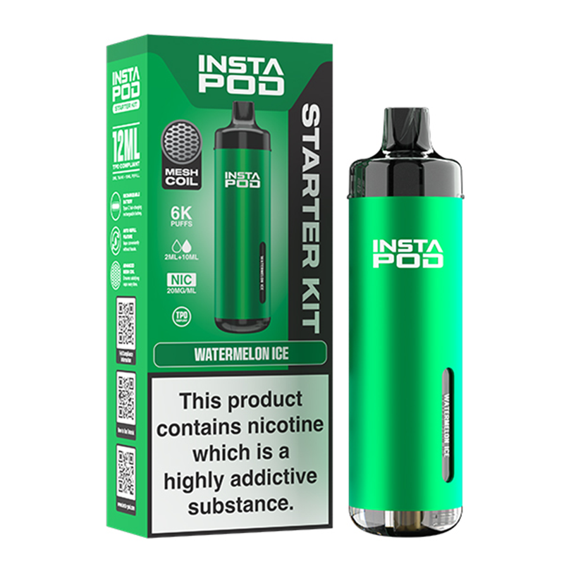watermelon ice instapod 6000 disposable vape