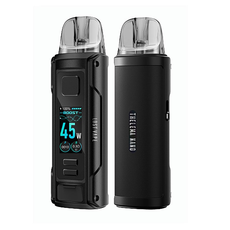 midnight black lost vape thelema nano pod kit