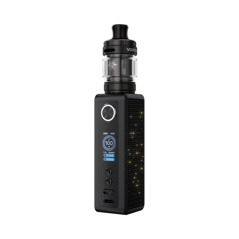 black voopoo vinci spark100 vape mod kit