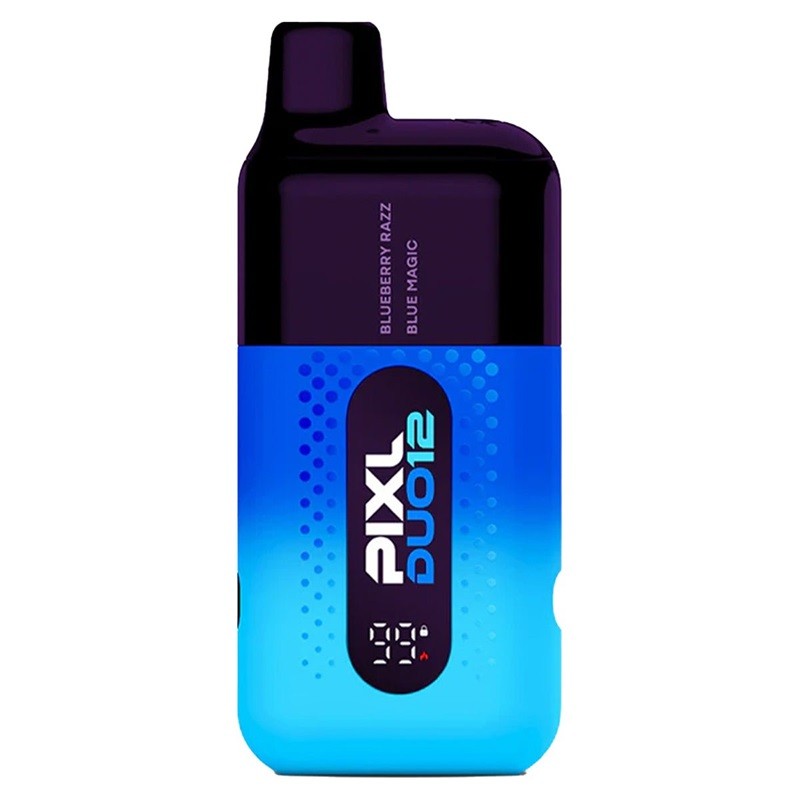 blue edition pixl duo 12 6000 puffs