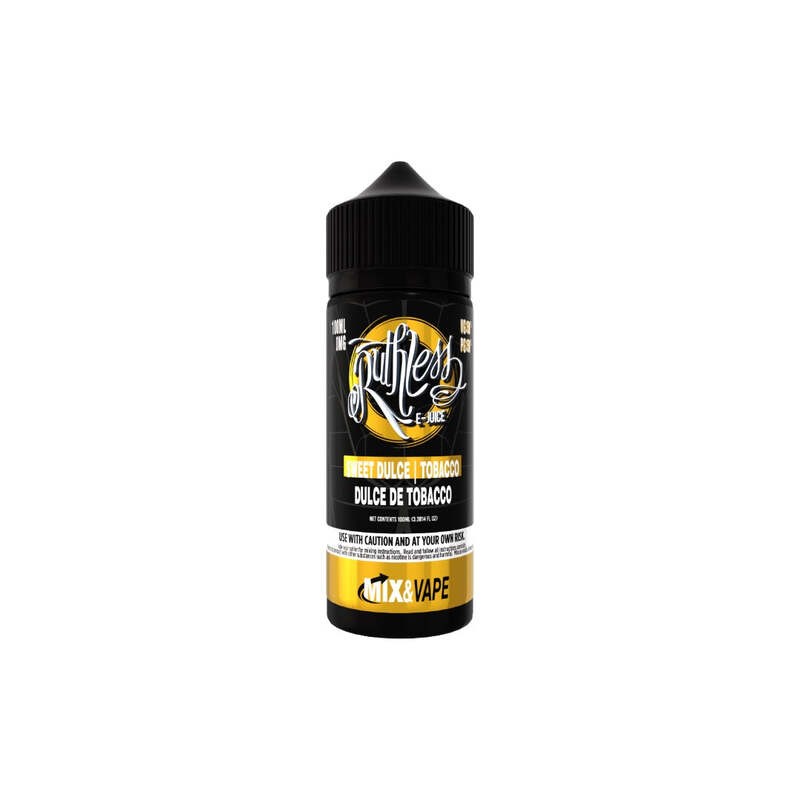 dulce de tobacco ruthless classic shortfill e-liquid