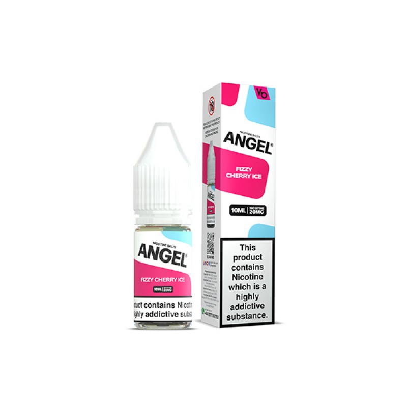 fizzy cherry ice vapes bar angel nicotine salt e-liquid