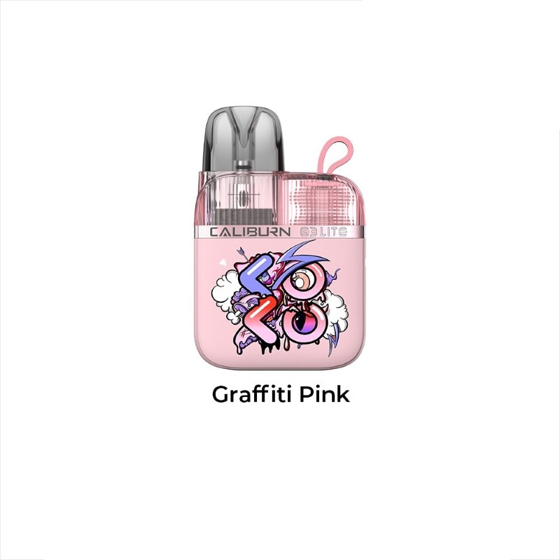 graffiti pink uwell caliburn g3 lite koko pod kit