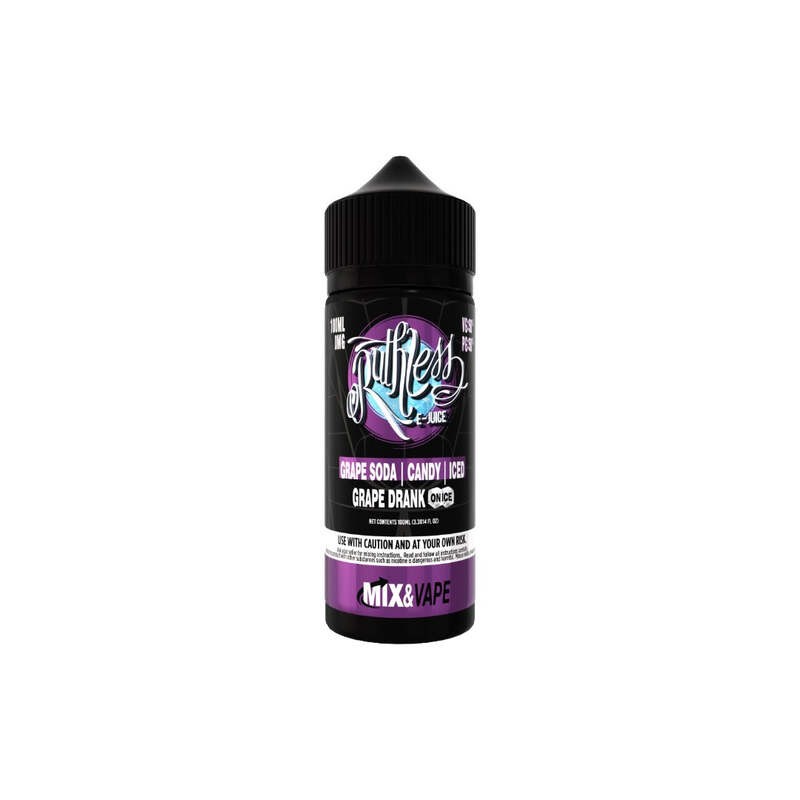 grape drank on ice ruthless classic shortfill e-liquid