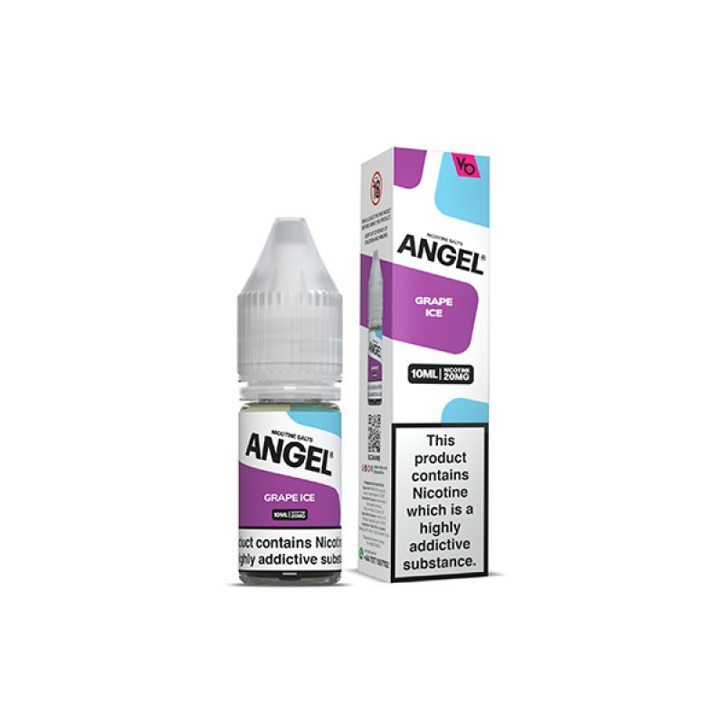 grape ice vapes bar angel nicotine salt e-liquid