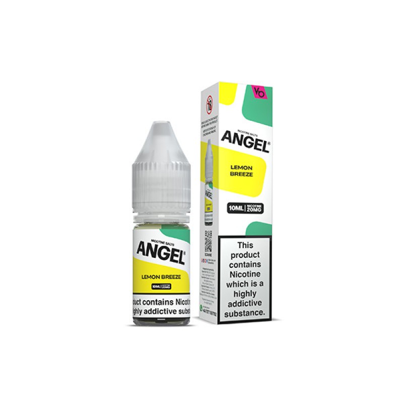 lemon breeze vapes bar angel nicotine salt e-liquid