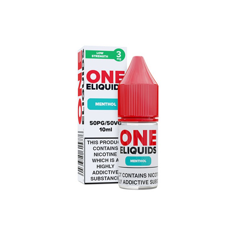 menthol one e-liquids nicotine shot