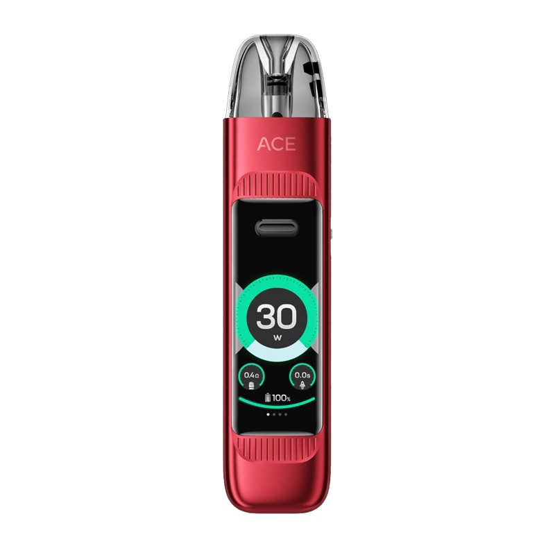 ruby red vozol ace max pod kit