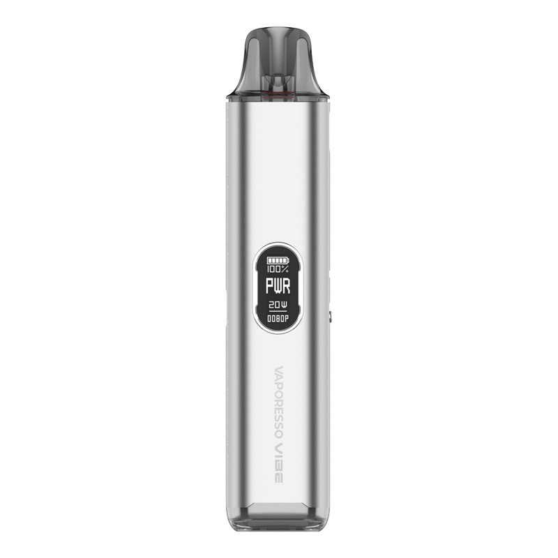 silver vaporesso vibe pod kit